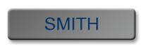 Satin Silver USAF Elite Series Name Tag