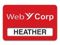 Reusable Smooth Plastic Windowed Name Tag: Crimson with White - LM922-602