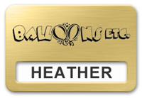 Reusable Smooth Plastic Windowed Name Tag: Shiny Gold with Black - LM922-734