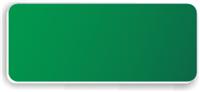 Blank Smooth Plastic Name Tag: Evergreen and White - LM 922-912