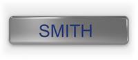 Satin Silver USAF Elite Series Name Tag