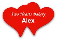 Smooth Plastic Hearts Shape Name Tag - 1.8 x 2.6 inches