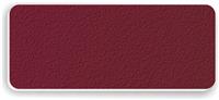 Blank Textured Plastic Name Tag: Pimento Red and White - 822-642