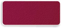 Blank Textured Plastic Name Tag: Ruby and White - 822-622