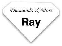 Smooth Plastic Diamond Shape Name Tag - 1.67 x 2.30 inches