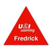 Smooth Plastic Triangle Shape Name Tag