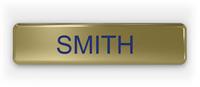 Satin Gold USAF Elite Series Name Tag