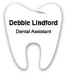 Smooth Plastic Tooth-Design3 Shape Name Tag - 1.83 x 1.6 inches