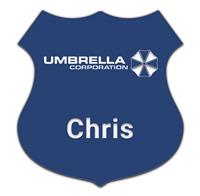 Smooth Plastic Badge-Design1 Shape Name Tag - 1.87 x 1.74 inches