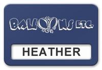 Reusable Smooth Plastic Windowed Name Tag: Patriot Blue with White - LM922-552
