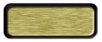 Blank Brushed Gold Nametag with a Black Metal Border