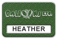Reusable Textured Plastic Nametag: Jungle Green with White - 822-962